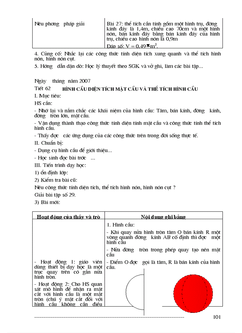 image for page Giáo án hình học lớp 9