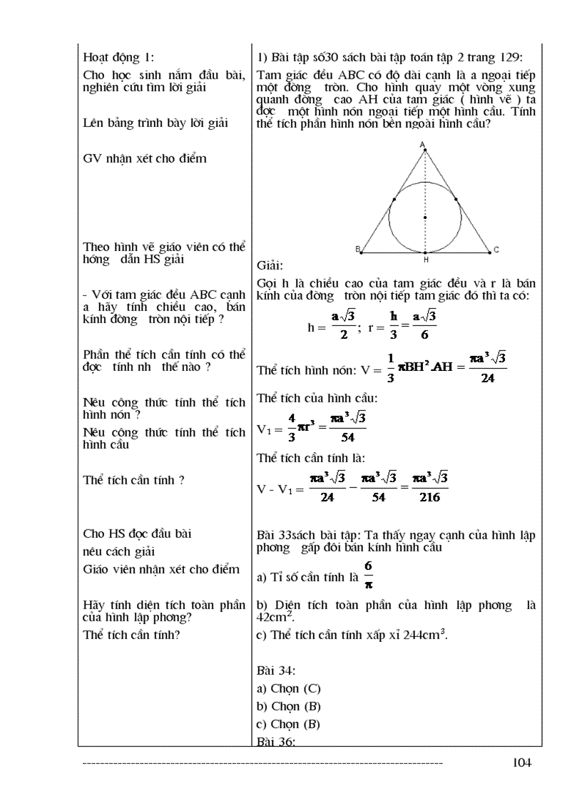 image for page Giáo án hình học lớp 9