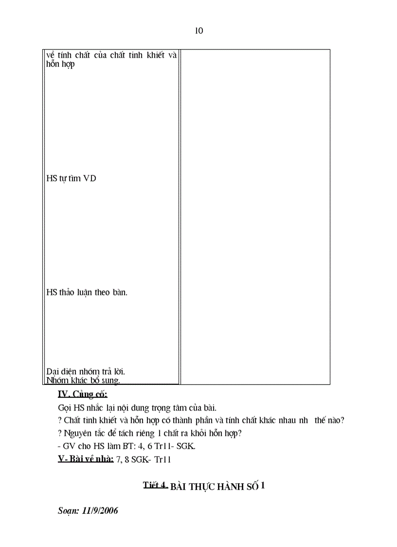 image for page Giao an hóa 8 đặc biệt