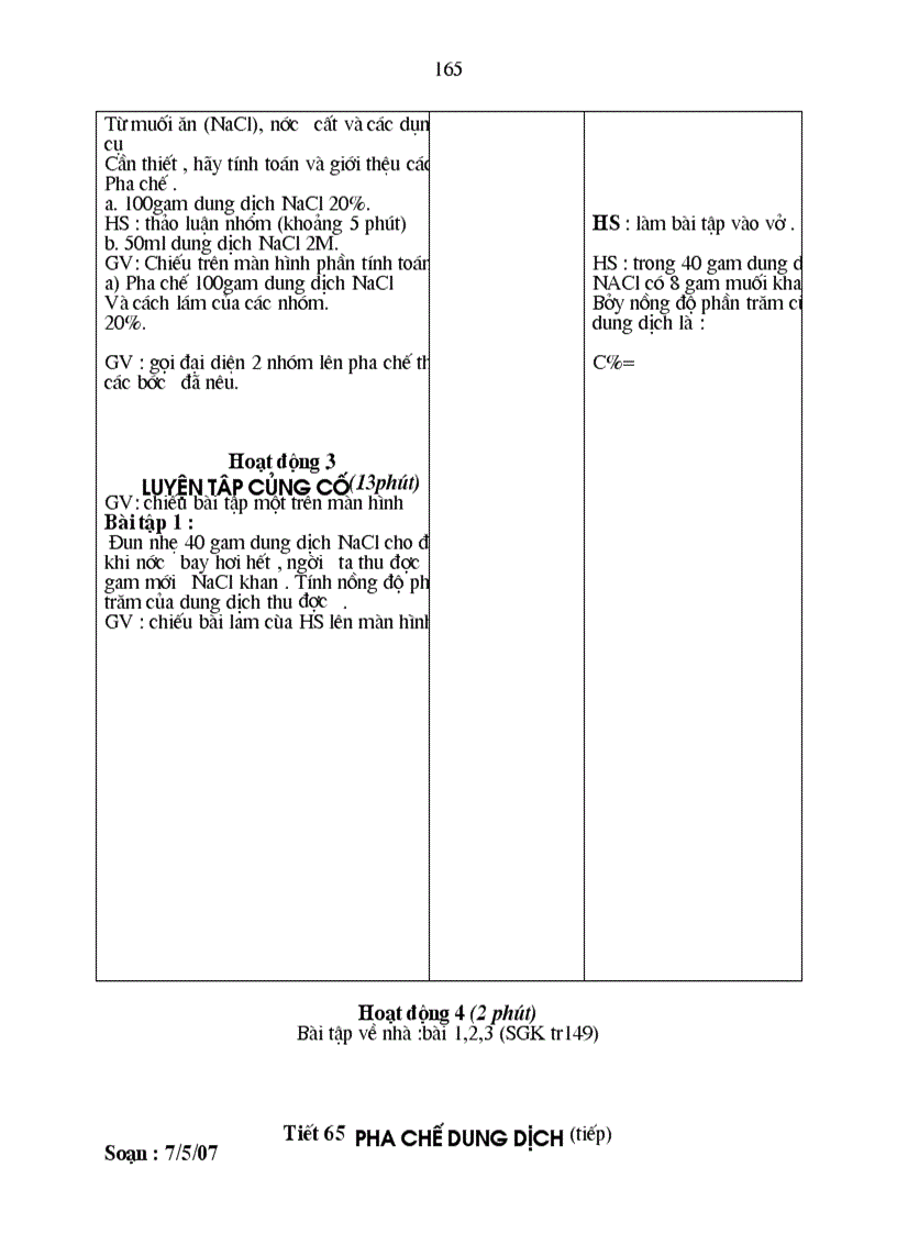 image for page Giao an hóa 8 đặc biệt