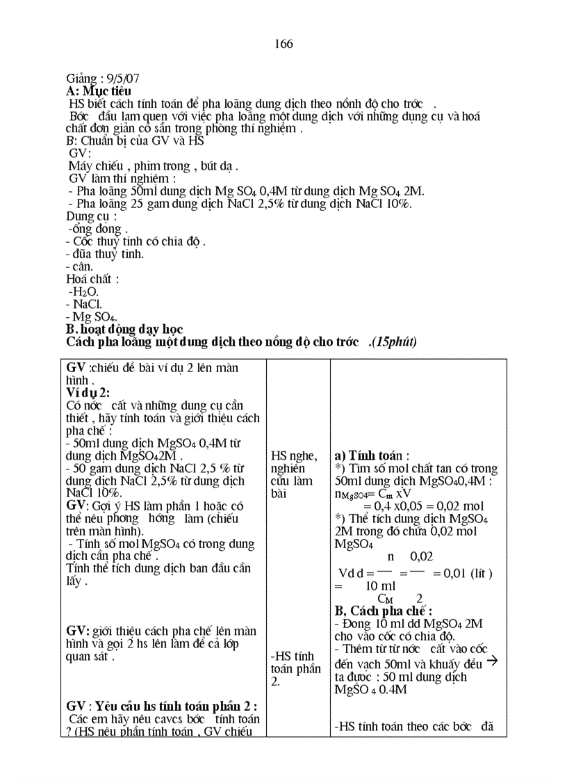 image for page Giao an hóa 8 đặc biệt