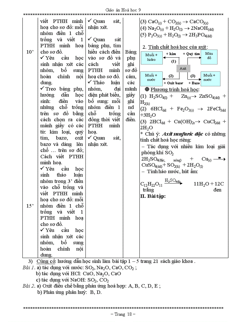 image for page Giáo án hóa 9 siêu gọn chuẩn