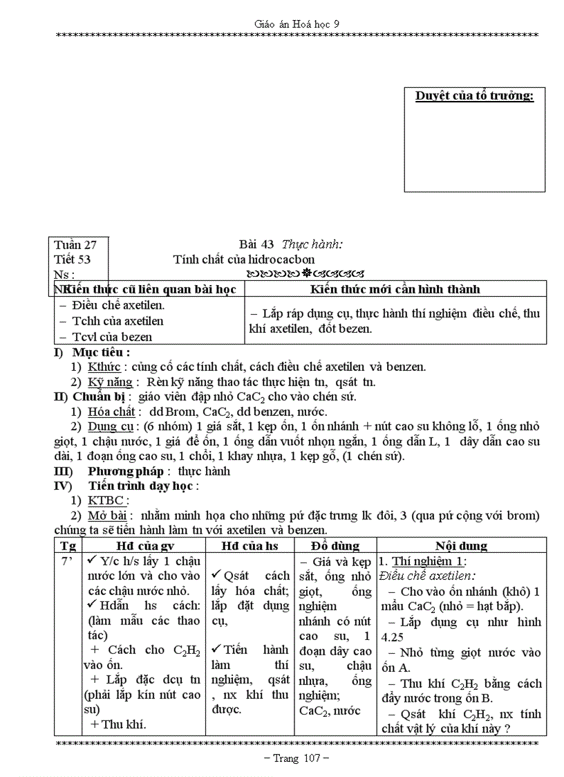 image for page Giáo án hóa 9 siêu gọn chuẩn