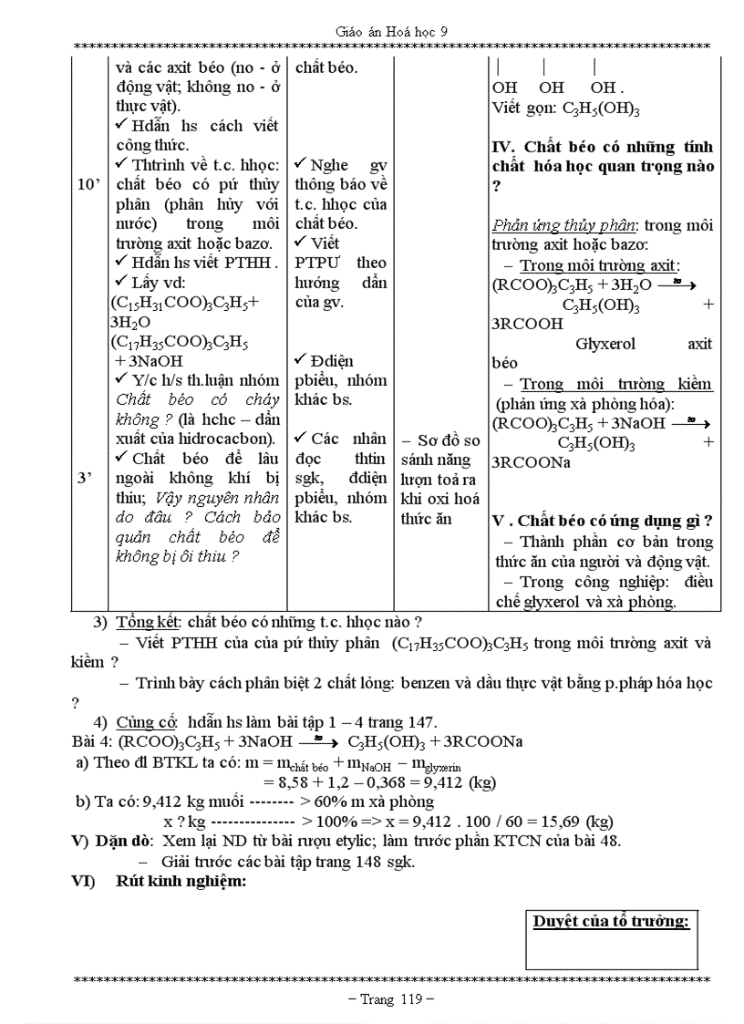 image for page Giáo án hóa 9 siêu gọn chuẩn