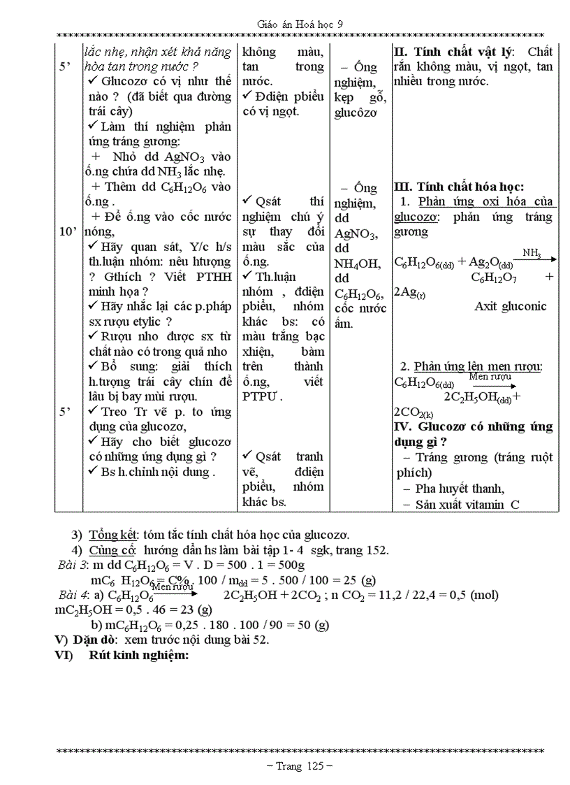 image for page Giáo án hóa 9 siêu gọn chuẩn