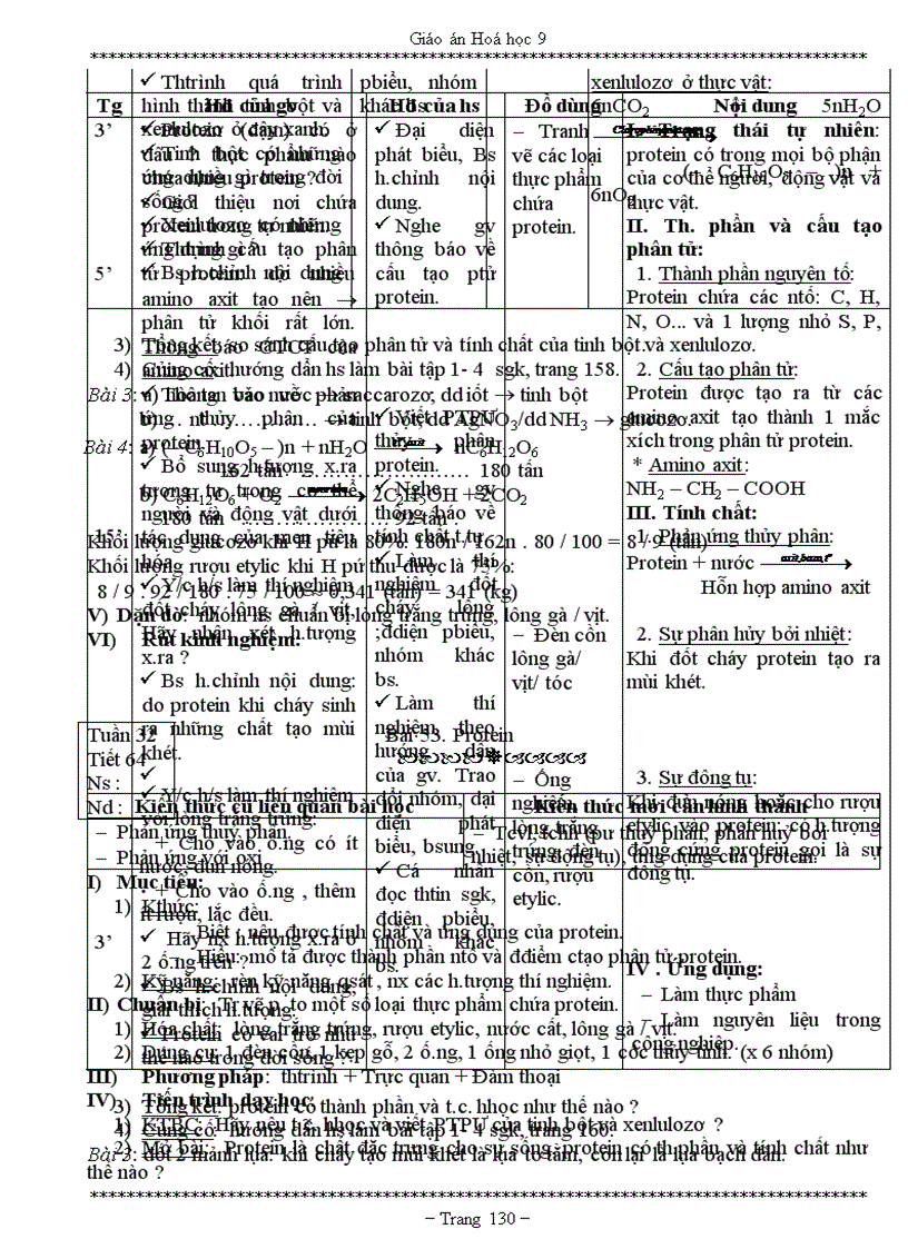 image for page Giáo án hóa 9 siêu gọn chuẩn