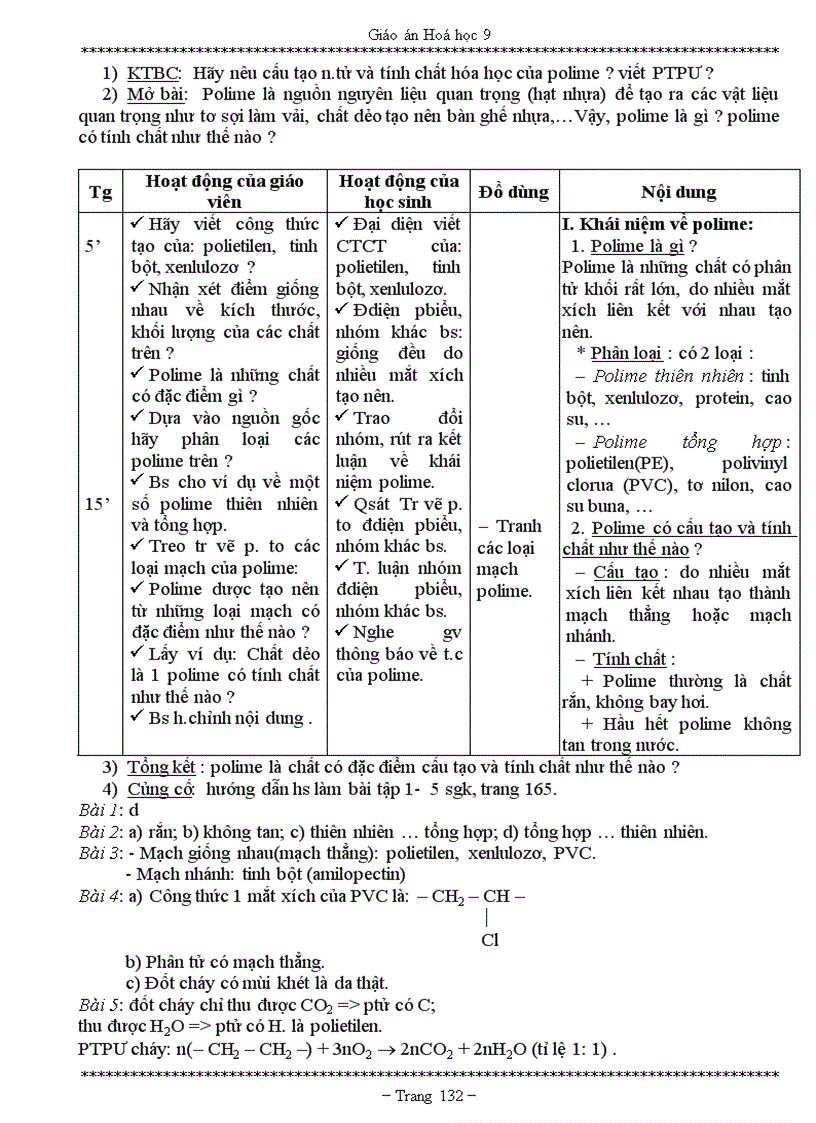 image for page Giáo án hóa 9 siêu gọn chuẩn
