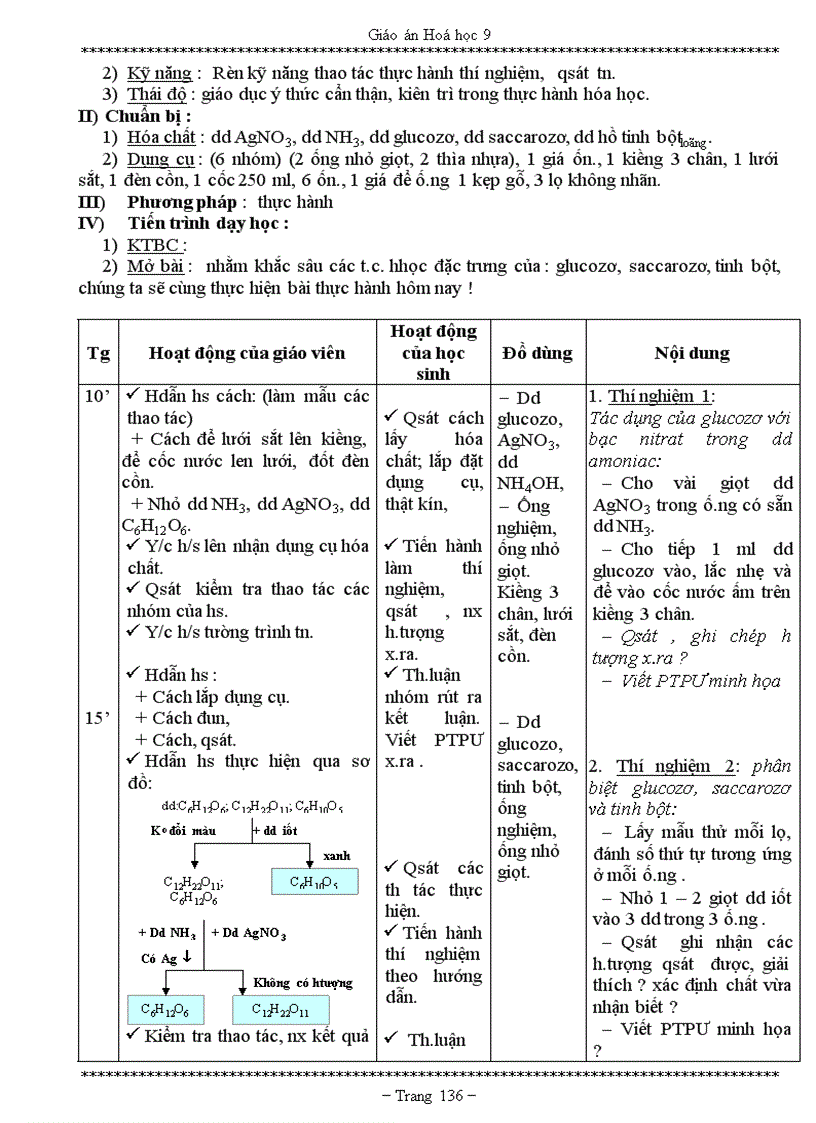 image for page Giáo án hóa 9 siêu gọn chuẩn