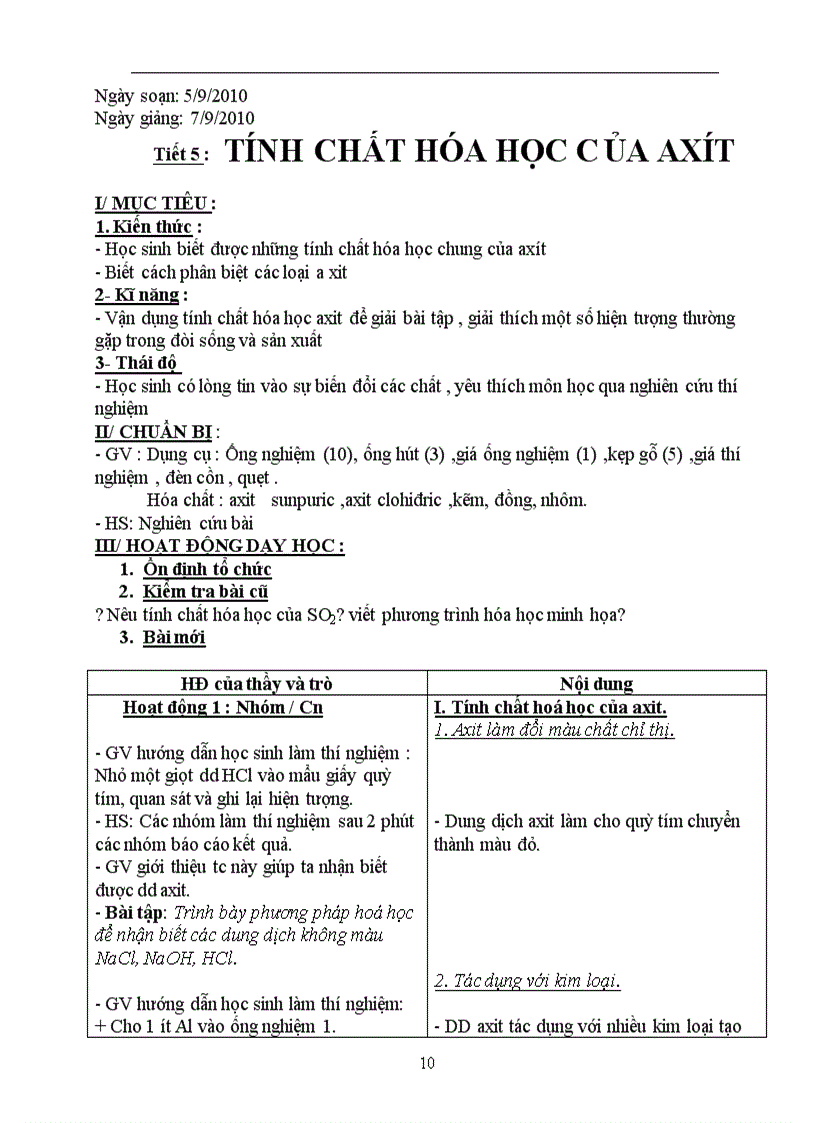 image for page Giao an hoa 9