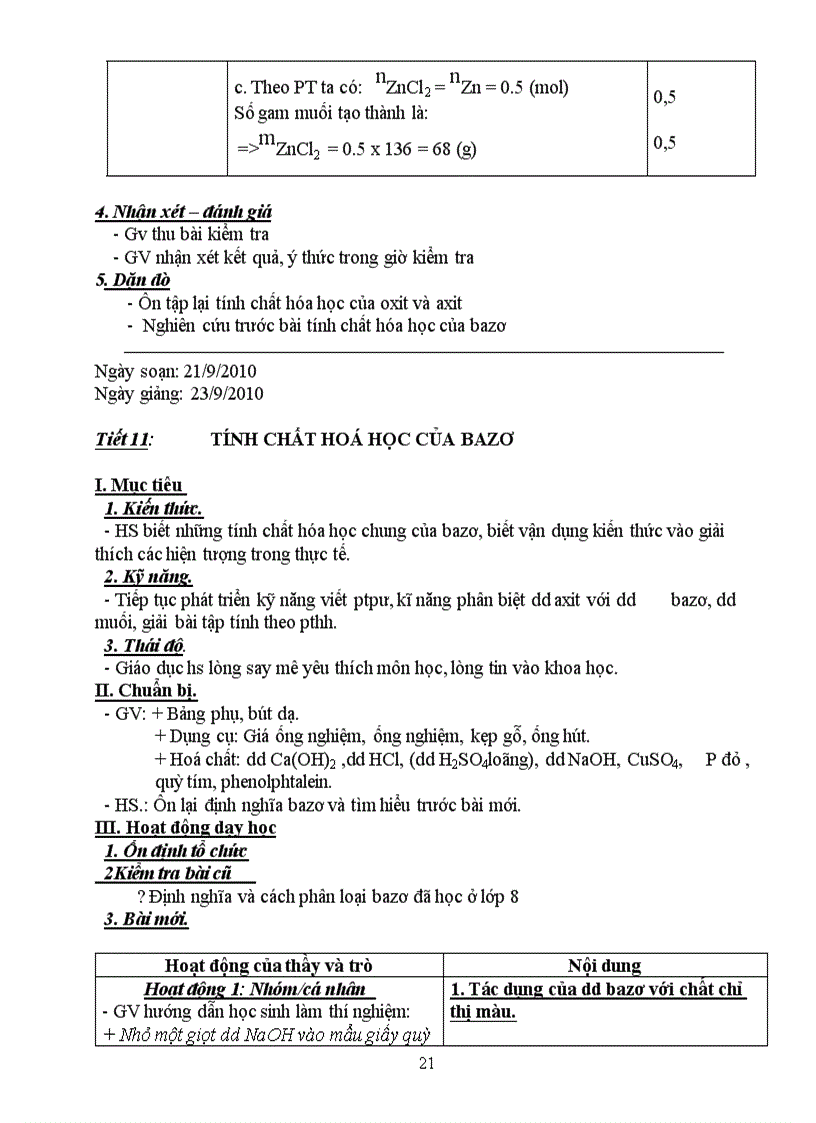 image for page Giao an hoa 9