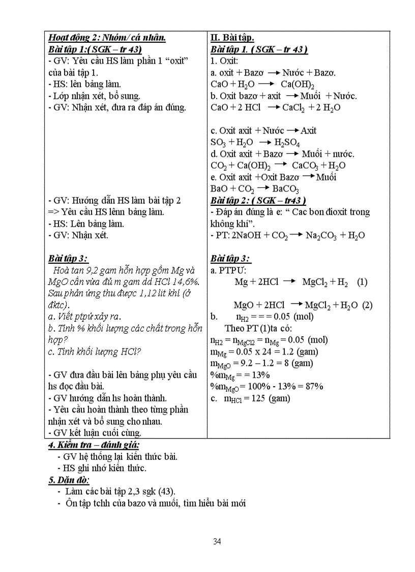 image for page Giao an hoa 9