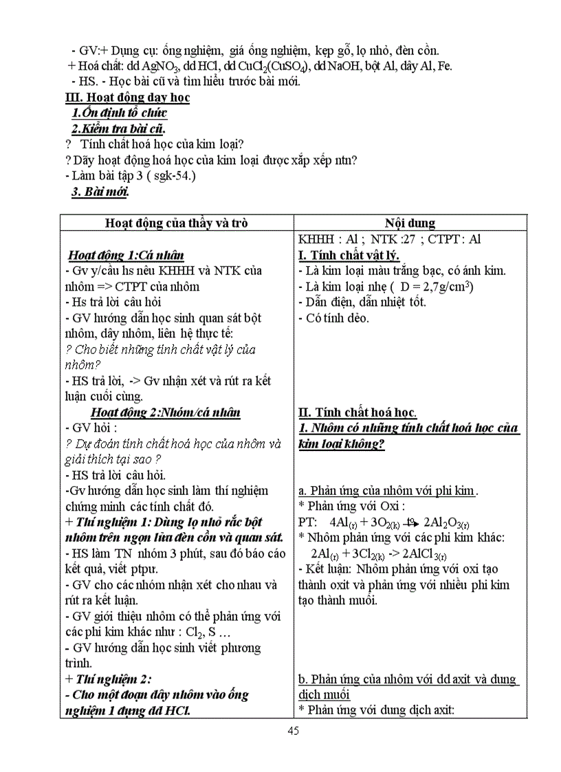 image for page Giao an hoa 9