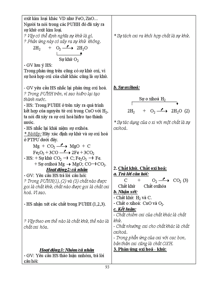 image for page Giao an hoa 9