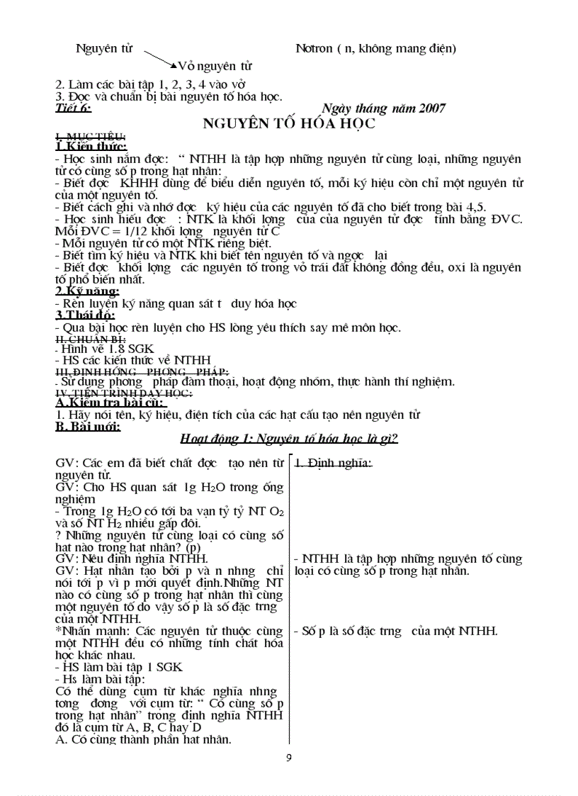 image for page Giao an hoa hoc 8 1