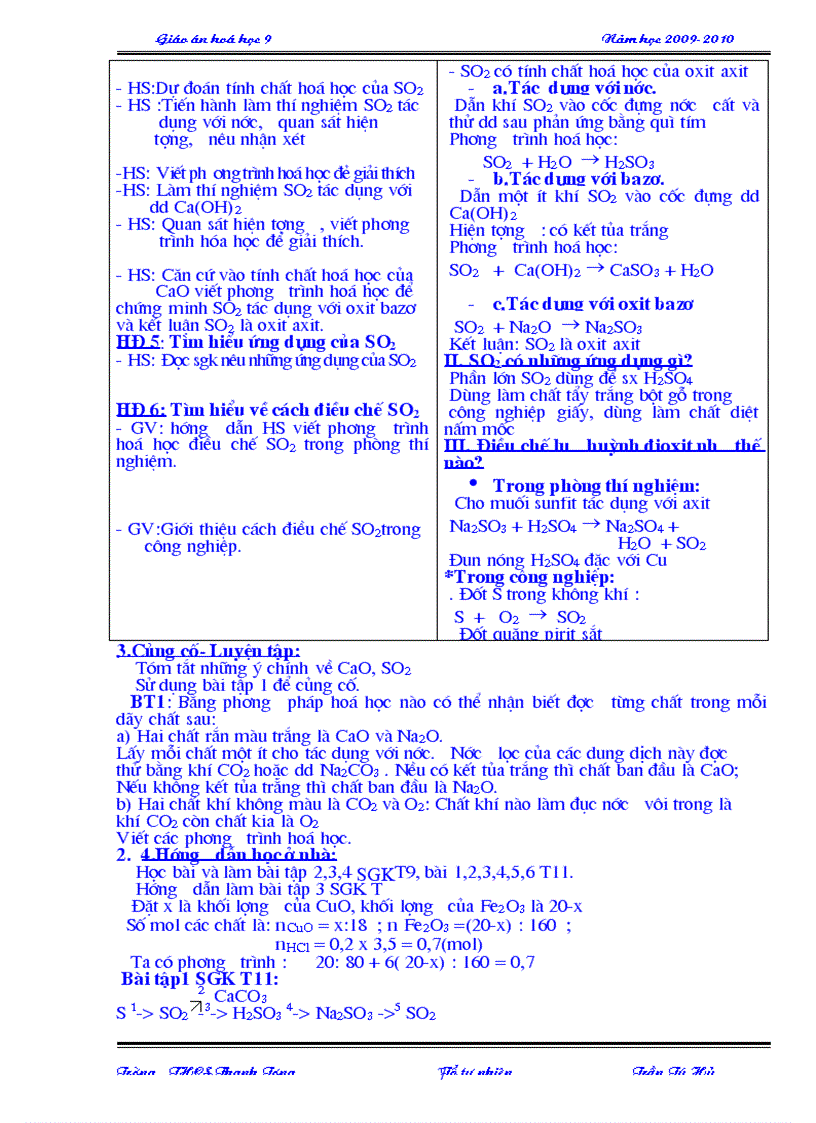 image for page Giao an hoa hoc 9 hoan chinh