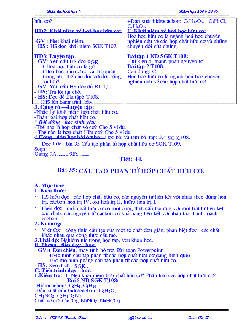 image for page Giao an hoa hoc 9 hoan chinh