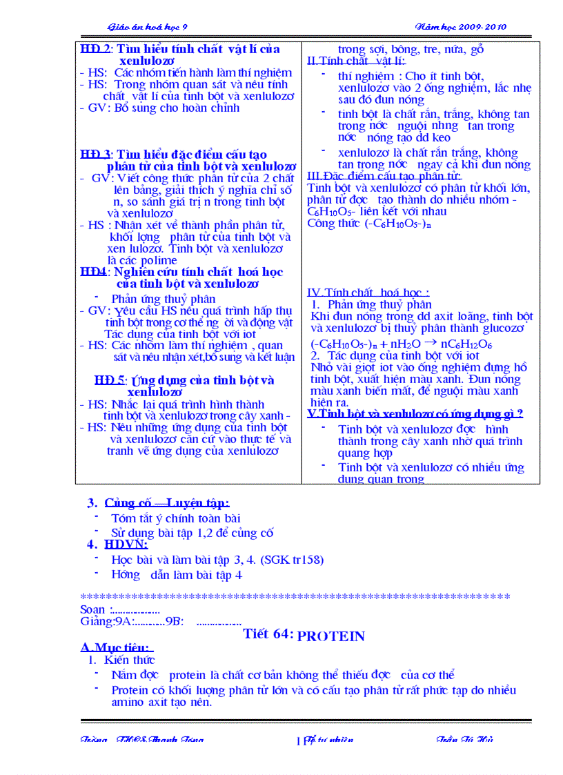 image for page Giao an hoa hoc 9 hoan chinh