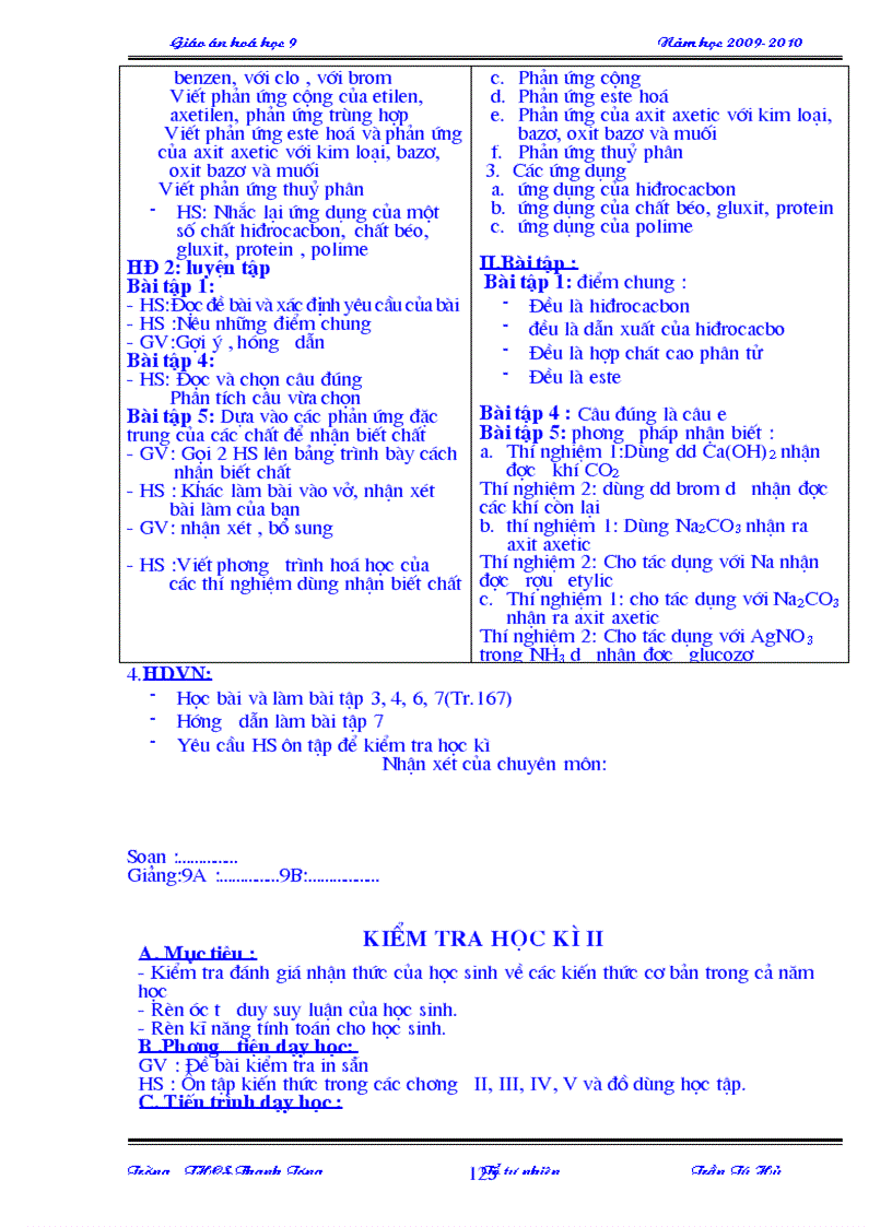 image for page Giao an hoa hoc 9 hoan chinh