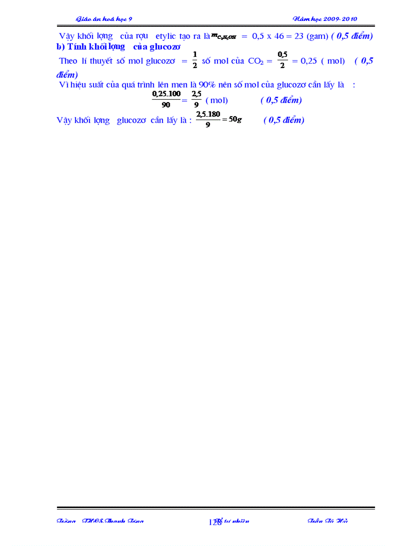 image for page Giao an hoa hoc 9 hoan chinh