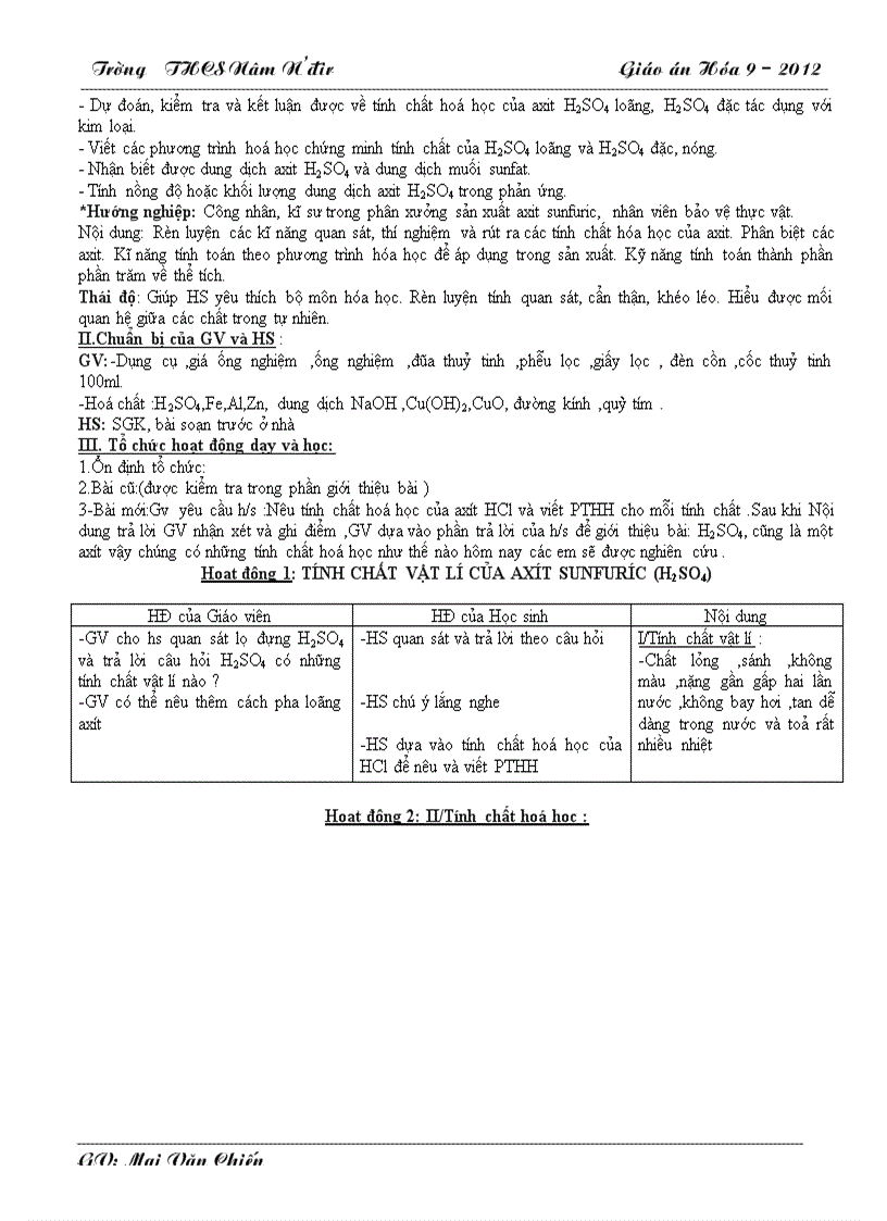 image for page Giao an hoa9 2012 khong can sua