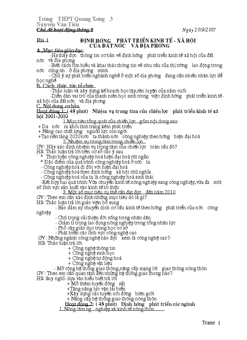 image for page Giao an huong nghiep12