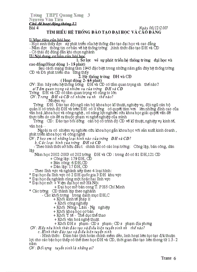 image for page Giao an huong nghiep12