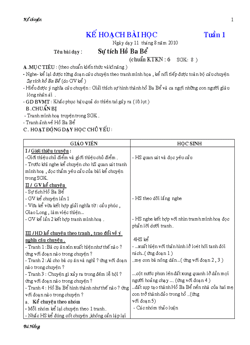 image for page Giáo án KC lớp 4