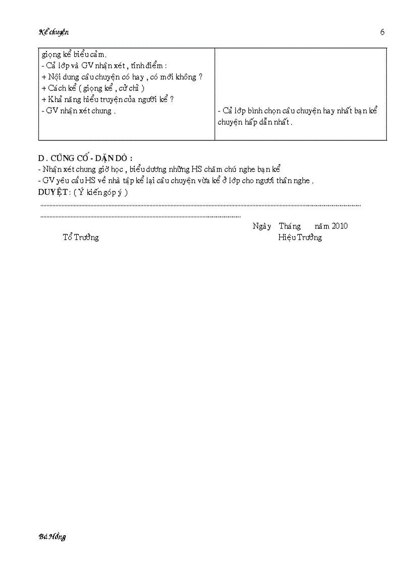 image for page Giáo án KC lớp 4