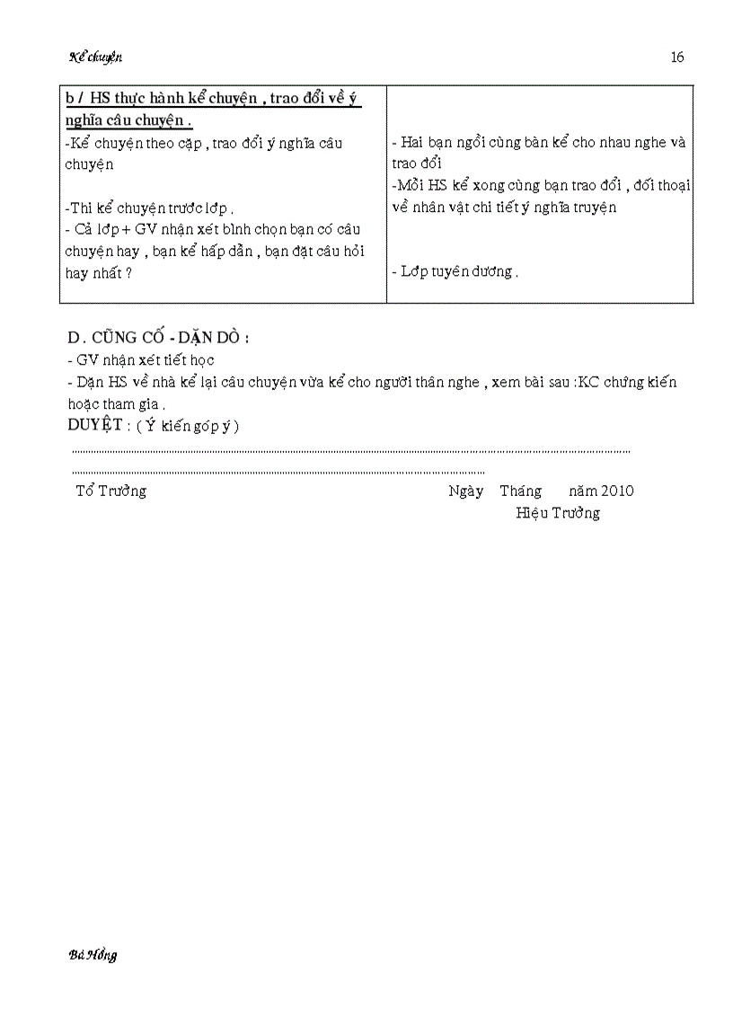 image for page Giáo án KC lớp 4