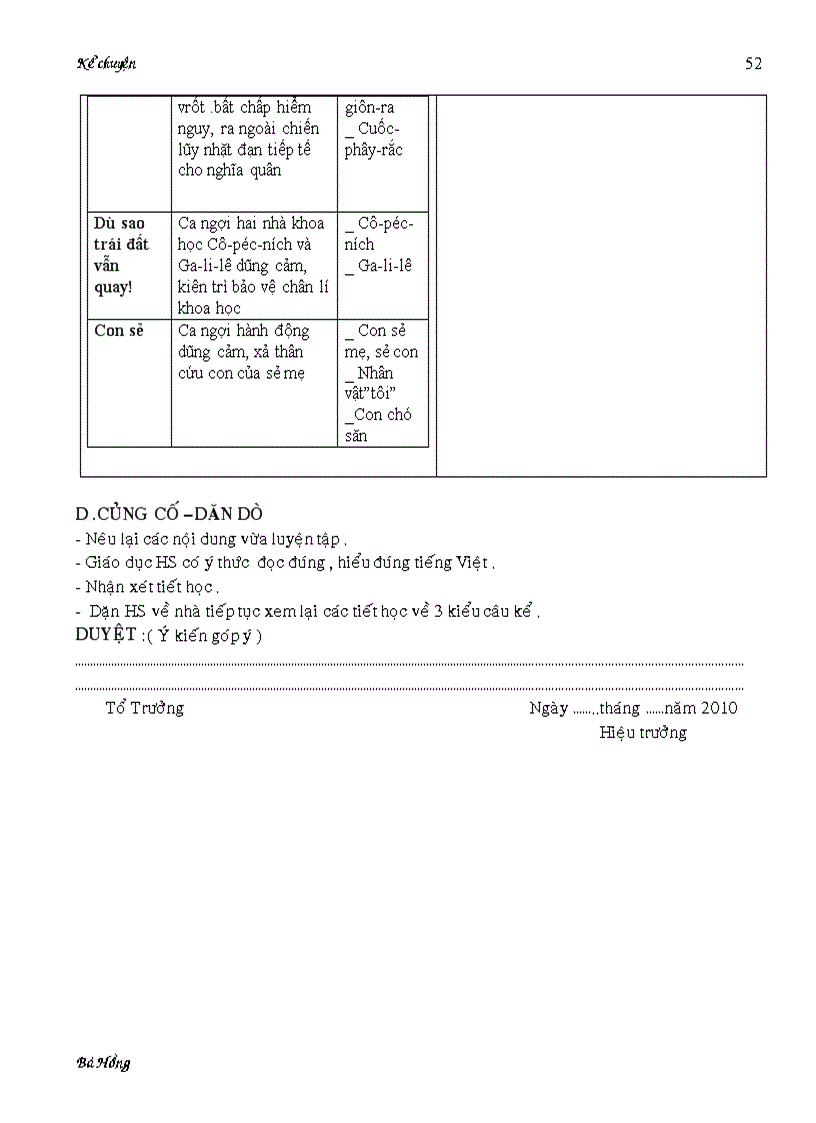 image for page Giáo án KC lớp 4