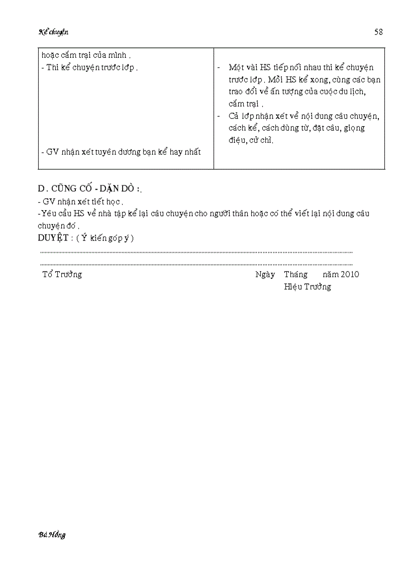 image for page Giáo án KC lớp 4