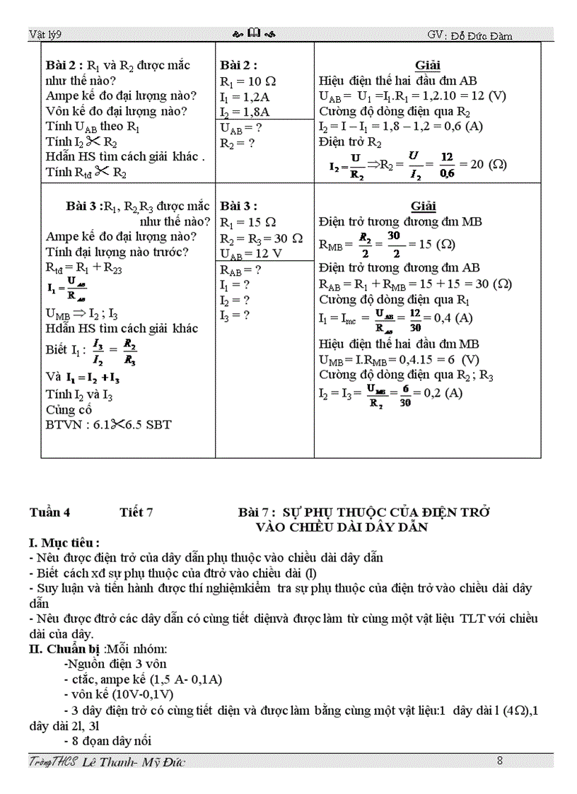 image for page Giao an li 9 2011 3 cot
