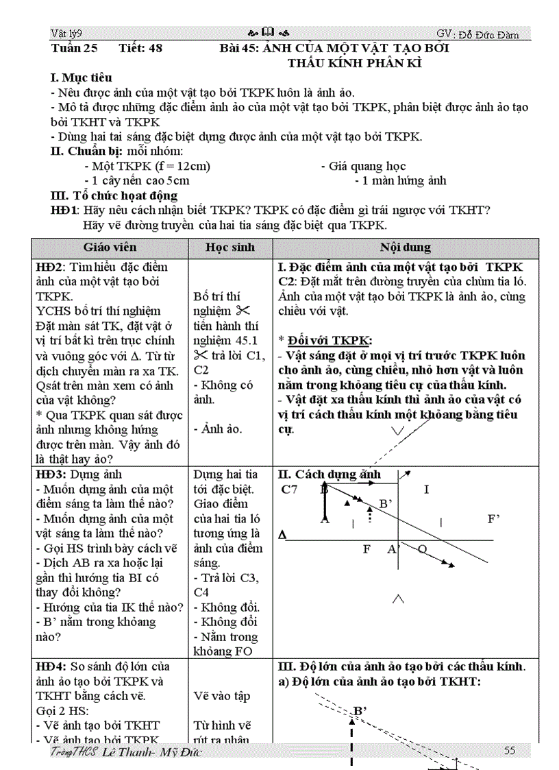 image for page Giao an li 9 2011 3 cot