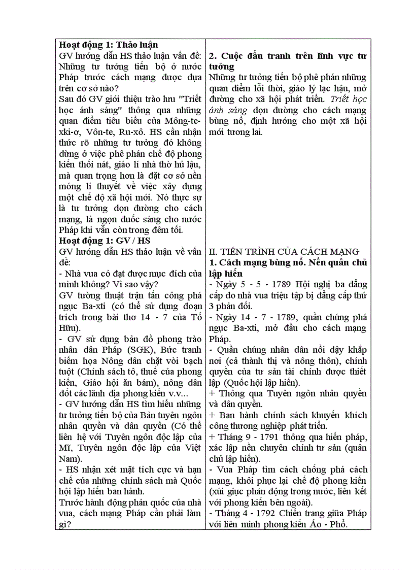 image for page Giáo án lịch sử 10 cơ bản