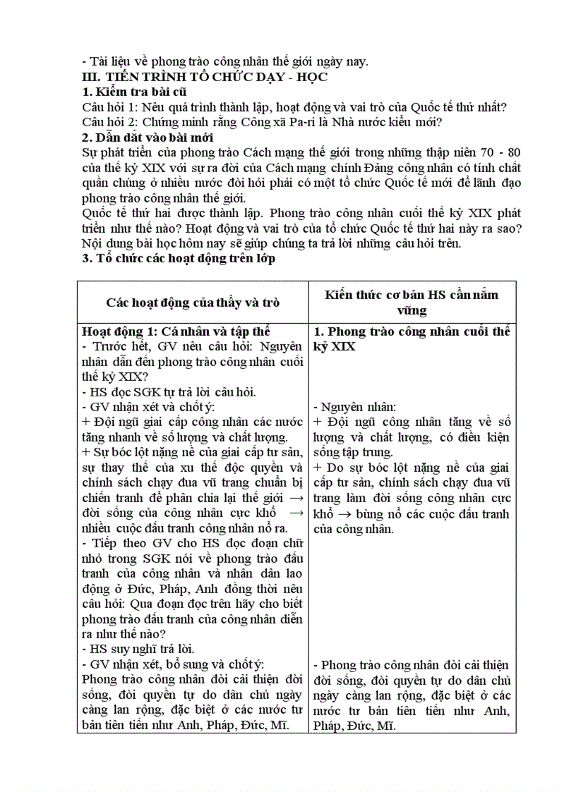 image for page Giáo án lịch sử 10 cơ bản