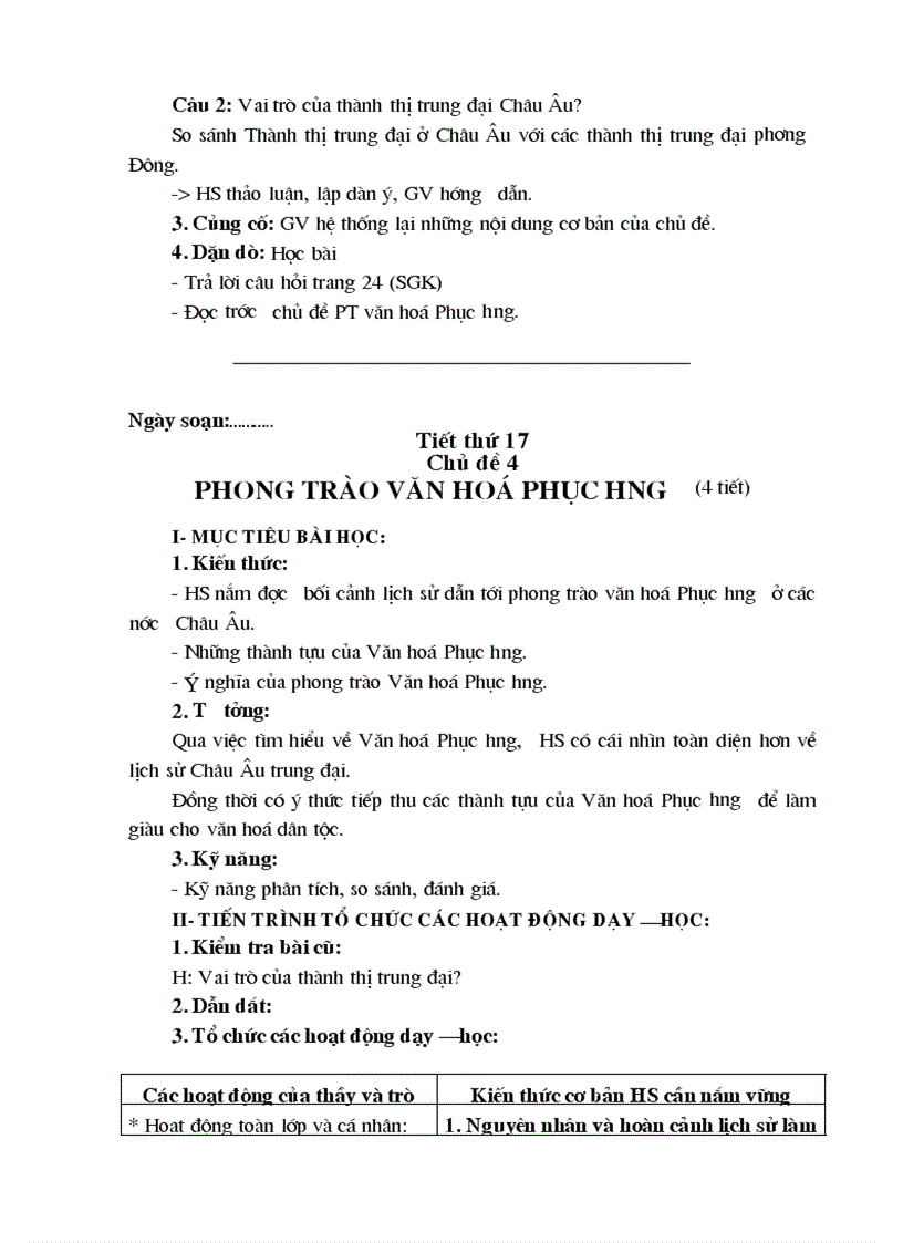 image for page Giáo án lịch sử 10