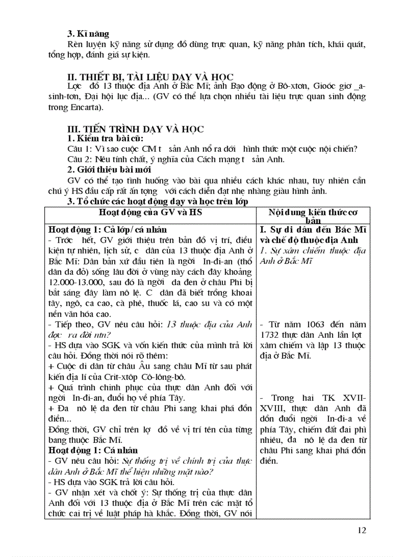 image for page Giáo án lịch sử 11 nâng cao