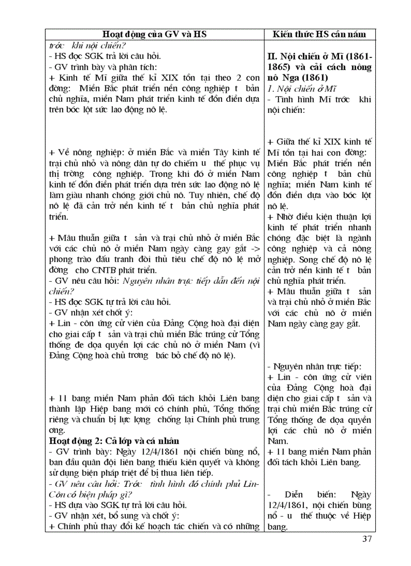 image for page Giáo án lịch sử 11 nâng cao
