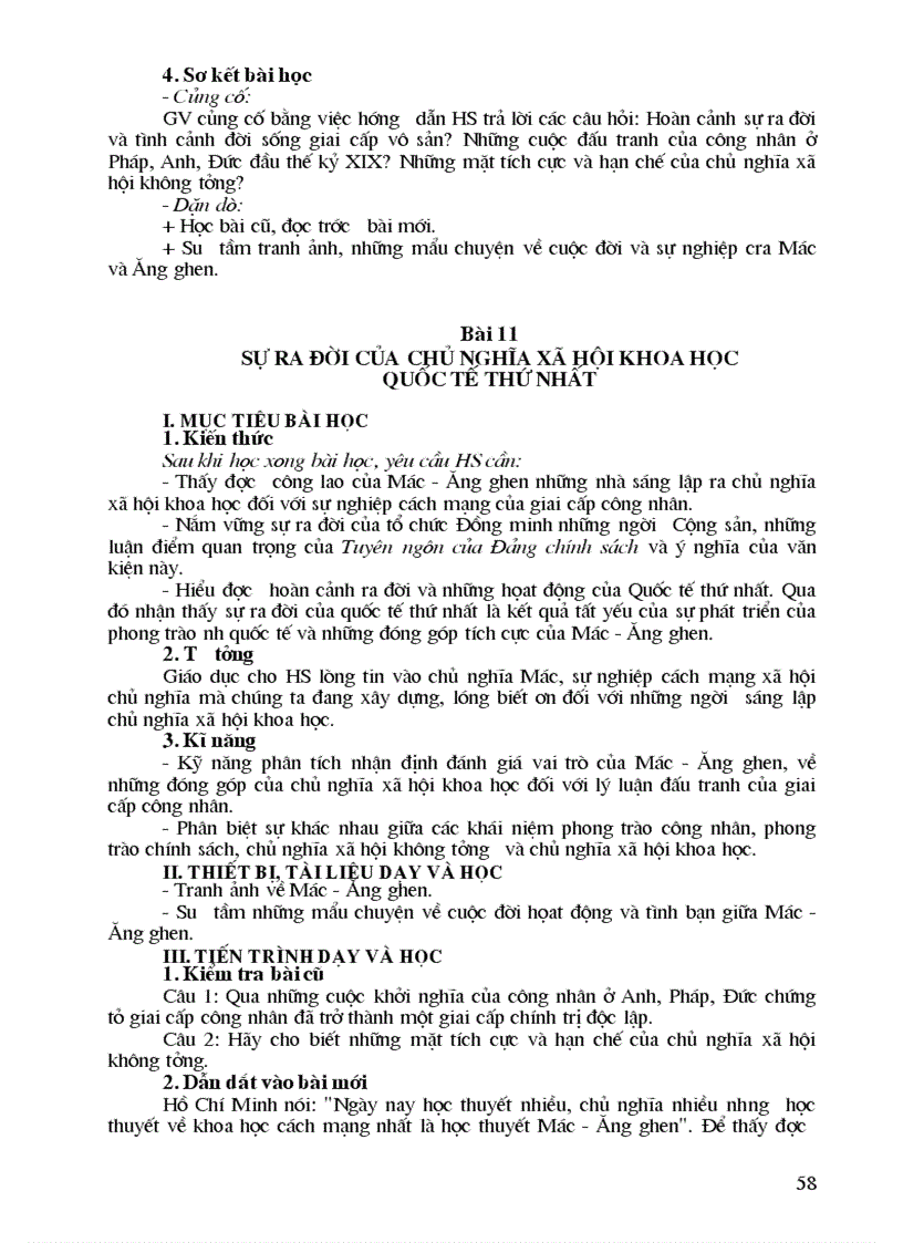 image for page Giáo án lịch sử 11 nâng cao