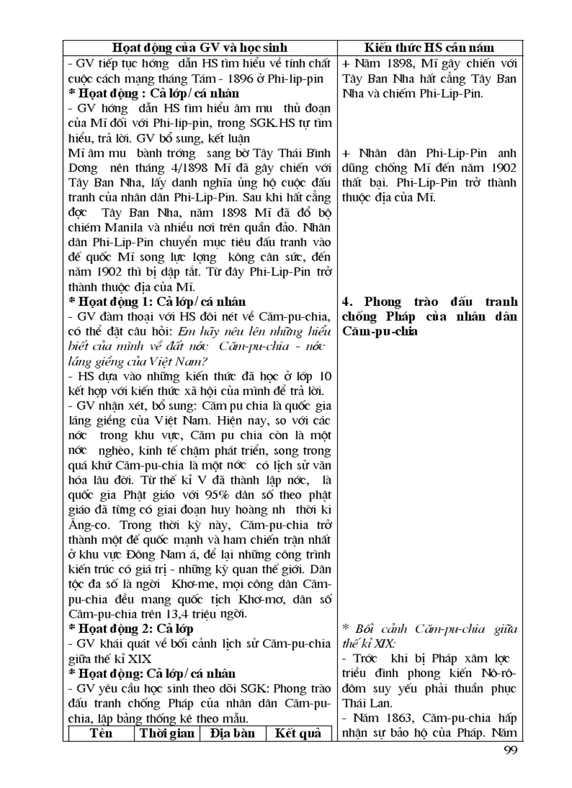 image for page Giáo án lịch sử 11 nâng cao