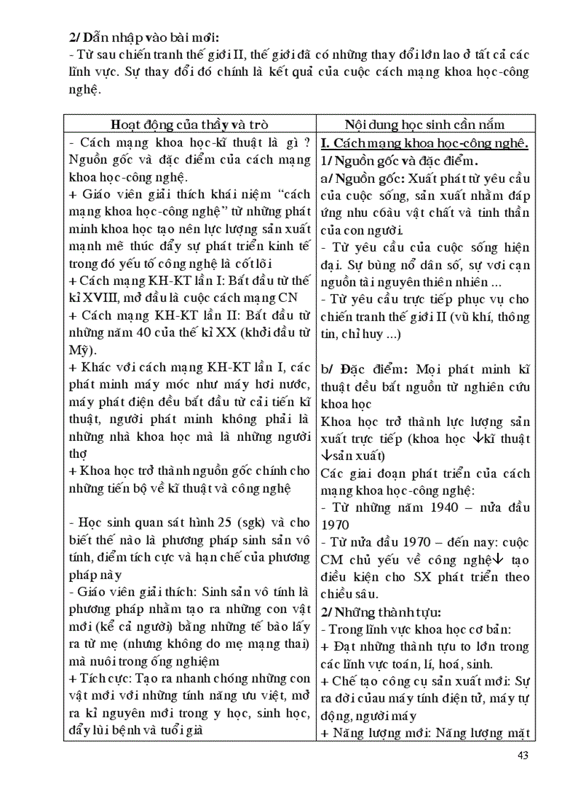 image for page Giáo án lịch sử 12 CB Sử TG