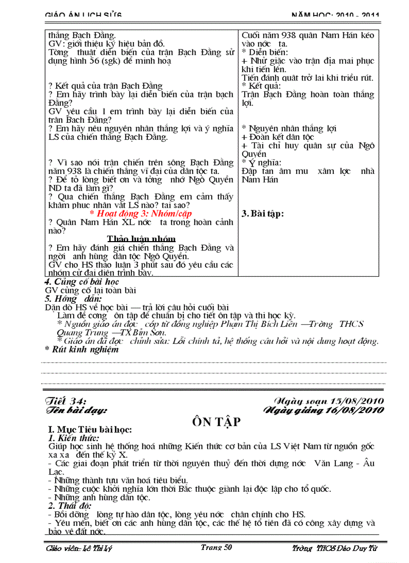 image for page Giao an Lich Su 6 chuan