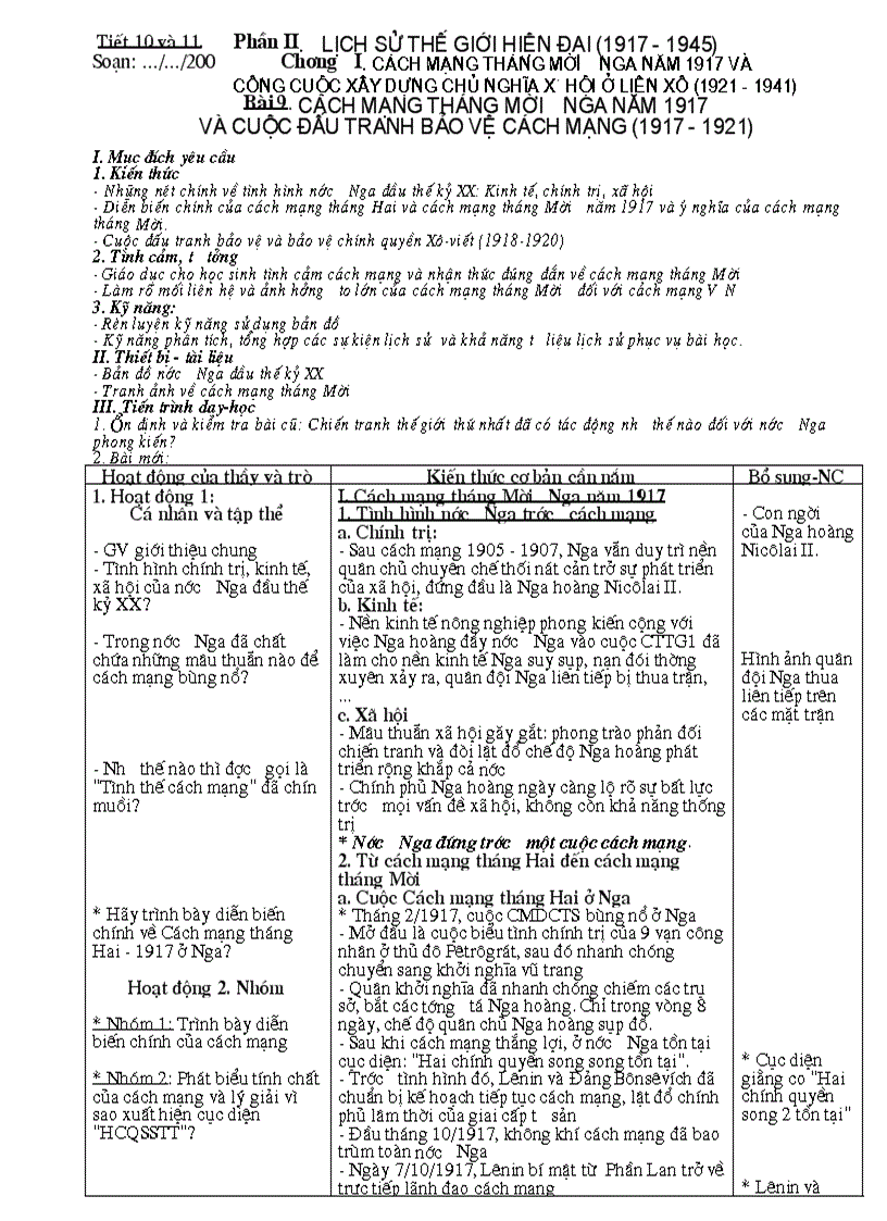 image for page Giao an lich su lop 11 Co ban