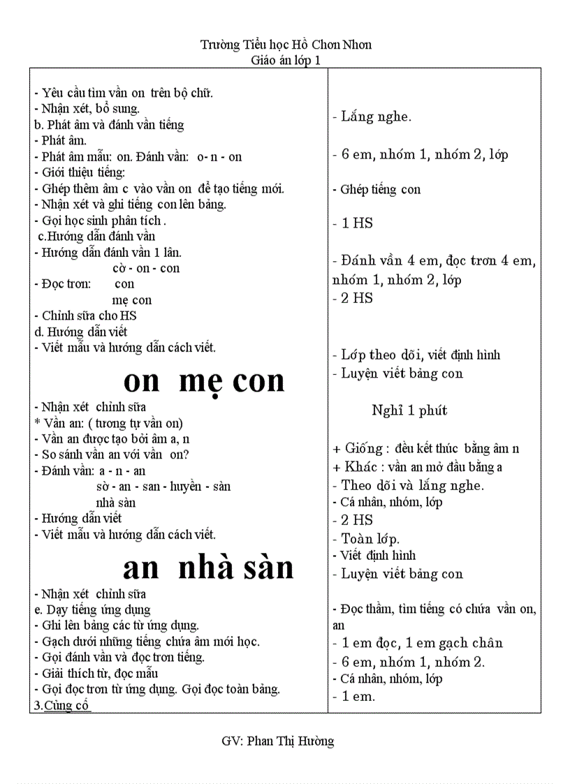 image for page Giao an lop 1 tuan 11