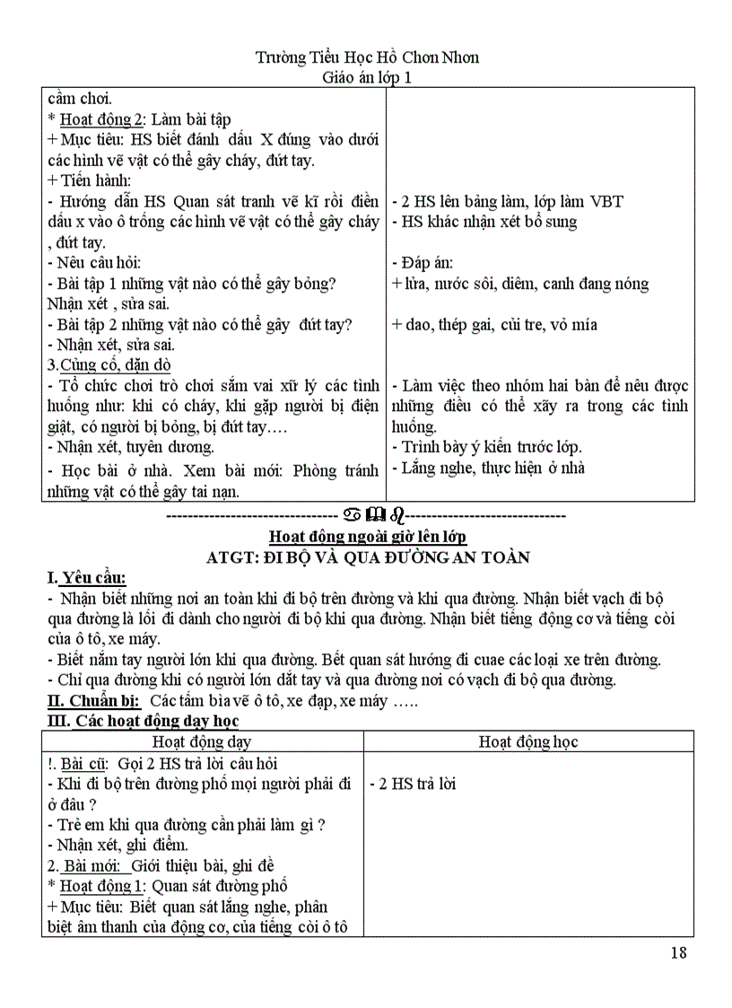 image for page Giao an lop 1 tuan 14 CKT