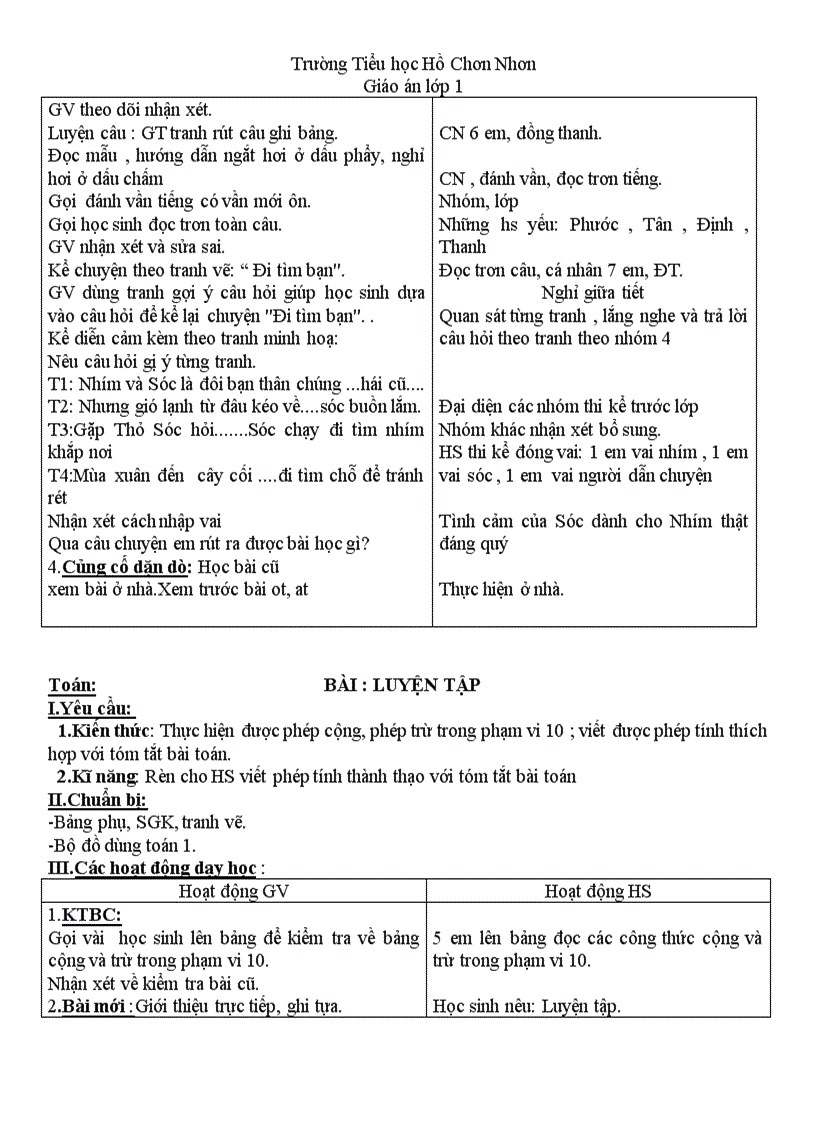 image for page Giao an lop 1 tuan 16 CKT