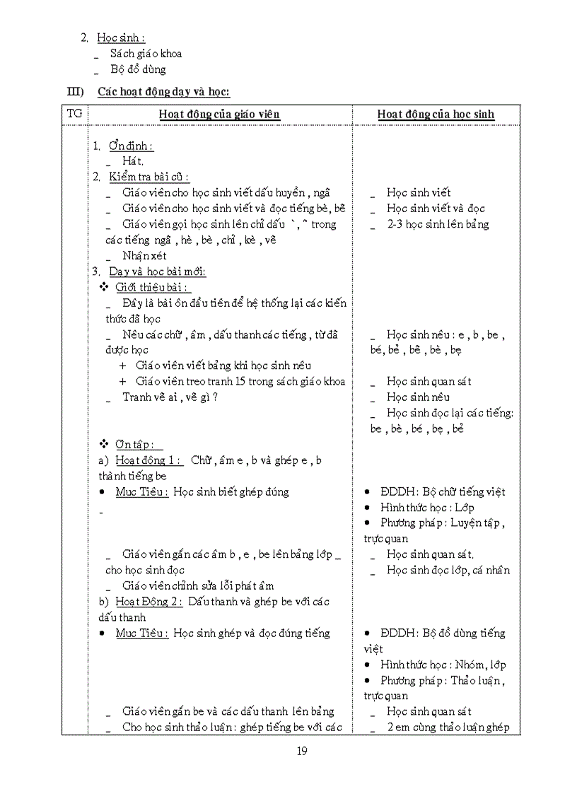 image for page Giao an lop 1 tuan 2