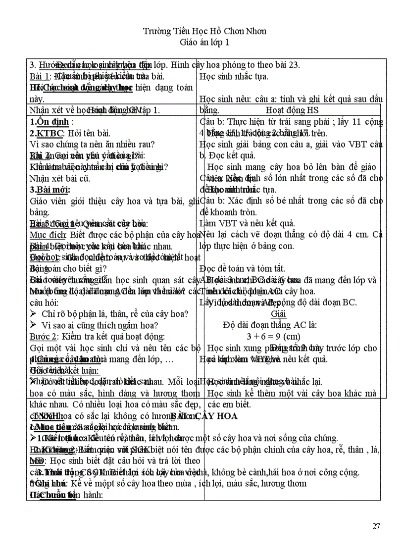 image for page Giao an lop 1 tuan 23 CKT