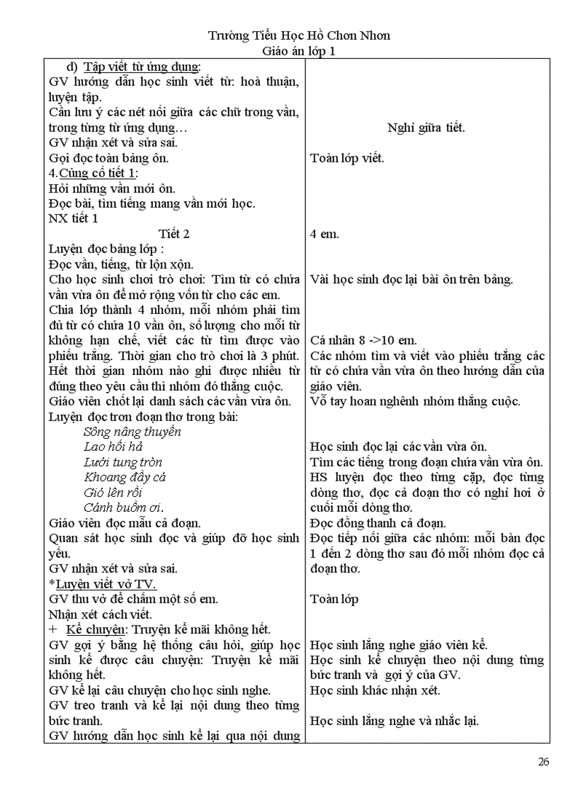 image for page Giao an lop 1 tuan 24