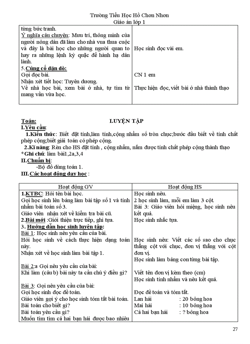 image for page Giao an lop 1 tuan 24